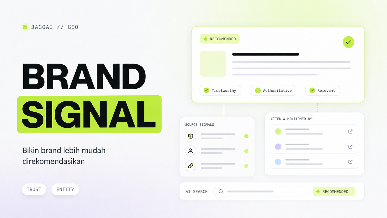 Cara Agar Brand Direkomendasikan ChatGPT dan AI Search